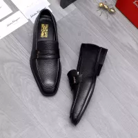 Cheap Salvatore Ferragamo Leather Shoes For Men #1293105 Replica Wholesale [$85.00 USD] [ITEM#1293105] on Replica Salvatore Ferragamo Leather Shoes