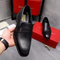 Cheap Salvatore Ferragamo Leather Shoes For Men #1293112 Replica Wholesale [$85.00 USD] [ITEM#1293112] on Replica Salvatore Ferragamo Leather Shoes