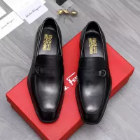 Cheap Salvatore Ferragamo Leather Shoes For Men #1293126 Replica Wholesale [$85.00 USD] [ITEM#1293126] on Replica Salvatore Ferragamo Leather Shoes