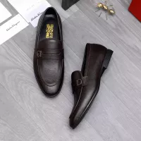 Cheap Salvatore Ferragamo Leather Shoes For Men #1293129 Replica Wholesale [$85.00 USD] [ITEM#1293129] on Replica Salvatore Ferragamo Leather Shoes