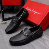 Cheap Salvatore Ferragamo Leather Shoes For Men #1293131 Replica Wholesale [$85.00 USD] [ITEM#1293131] on Replica Salvatore Ferragamo Leather Shoes