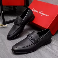 Cheap Salvatore Ferragamo Leather Shoes For Men #1293133 Replica Wholesale [$85.00 USD] [ITEM#1293133] on Replica Salvatore Ferragamo Leather Shoes