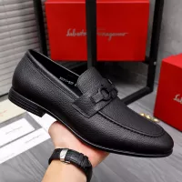 Cheap Salvatore Ferragamo Leather Shoes For Men #1293133 Replica Wholesale [$85.00 USD] [ITEM#1293133] on Replica Salvatore Ferragamo Leather Shoes