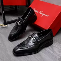 Cheap Salvatore Ferragamo Leather Shoes For Men #1293144 Replica Wholesale [$85.00 USD] [ITEM#1293144] on Replica Salvatore Ferragamo Leather Shoes