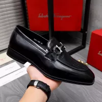 Cheap Salvatore Ferragamo Leather Shoes For Men #1293144 Replica Wholesale [$85.00 USD] [ITEM#1293144] on Replica Salvatore Ferragamo Leather Shoes