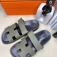 Cheap Hermes Slippers For Men #1293225 Replica Wholesale [$60.00 USD] [ITEM#1293225] on Replica Hermes Slippers