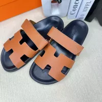 Cheap Hermes Slippers For Men #1293229 Replica Wholesale [$60.00 USD] [ITEM#1293229] on Replica Hermes Slippers