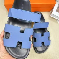 Cheap Hermes Slippers For Men #1293247 Replica Wholesale [$60.00 USD] [ITEM#1293247] on Replica Hermes Slippers