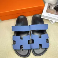 Cheap Hermes Slippers For Men #1293247 Replica Wholesale [$60.00 USD] [ITEM#1293247] on Replica Hermes Slippers