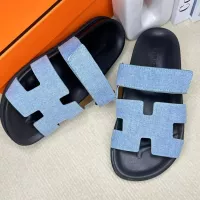 Cheap Hermes Slippers For Men #1293262 Replica Wholesale [$60.00 USD] [ITEM#1293262] on Replica Hermes Slippers