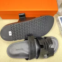 Cheap Hermes Slippers For Men #1293279 Replica Wholesale [$60.00 USD] [ITEM#1293279] on Replica Hermes Slippers