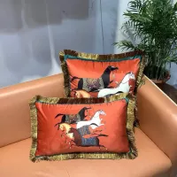 Cheap Hermes Cushion #1293298 Replica Wholesale [$45.00 USD] [ITEM#1293298] on Replica Hermes Pillows