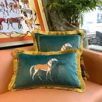 Cheap Hermes Cushion #1293303 Replica Wholesale [$45.00 USD] [ITEM#1293303] on Replica Hermes Pillows