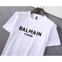 Cheap Balmain T-Shirts Short Sleeved For Men #1293335 Replica Wholesale [$32.00 USD] [ITEM#1293335] on Replica Balmain T-Shirts