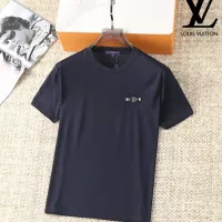 Cheap Louis Vuitton LV T-Shirts Short Sleeved For Men #1293421 Replica Wholesale [$38.00 USD] [ITEM#1293421] on Replica Louis Vuitton LV T-Shirts