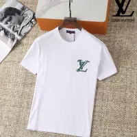 Cheap Louis Vuitton LV T-Shirts Short Sleeved For Men #1293429 Replica Wholesale [$38.00 USD] [ITEM#1293429] on Replica Louis Vuitton LV T-Shirts