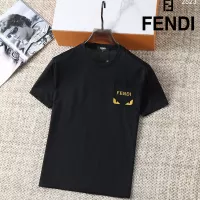 Cheap Fendi T-Shirts Short Sleeved For Men #1293451 Replica Wholesale [$38.00 USD] [ITEM#1293451] on Replica Fendi T-Shirts