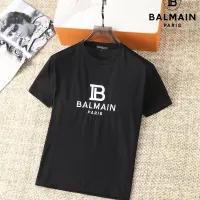 Cheap Balmain T-Shirts Short Sleeved For Men #1293453 Replica Wholesale [$38.00 USD] [ITEM#1293453] on Replica Balmain T-Shirts