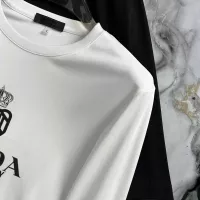 Cheap Prada T-Shirts Long Sleeved For Unisex #1293792 Replica Wholesale [$34.00 USD] [ITEM#1293792] on Replica Prada T-Shirts