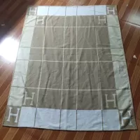 Cheap Hermes Blanket #1293806 Replica Wholesale [$72.00 USD] [ITEM#1293806] on Replica Hermes Blanket