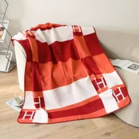 Cheap Hermes Blanket #1293818 Replica Wholesale [$72.00 USD] [ITEM#1293818] on Replica Hermes Blanket