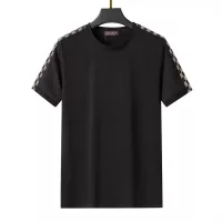 Cheap Louis Vuitton LV T-Shirts Short Sleeved For Men #1293871 Replica Wholesale [$25.00 USD] [ITEM#1293871] on Replica Louis Vuitton LV T-Shirts