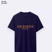 Cheap Hermes T-Shirts Short Sleeved For Men #1294073 Replica Wholesale [$25.00 USD] [ITEM#1294073] on Replica Hermes T-Shirts