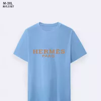 Cheap Hermes T-Shirts Short Sleeved For Men #1294075 Replica Wholesale [$25.00 USD] [ITEM#1294075] on Replica Hermes T-Shirts