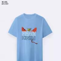 Cheap Fendi T-Shirts Short Sleeved For Men #1294091 Replica Wholesale [$25.00 USD] [ITEM#1294091] on Replica Fendi T-Shirts