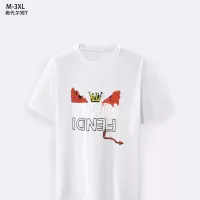 Cheap Fendi T-Shirts Short Sleeved For Men #1294094 Replica Wholesale [$25.00 USD] [ITEM#1294094] on Replica Fendi T-Shirts