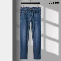 Cheap Louis Vuitton LV Jeans For Men #1294163 Replica Wholesale [$42.00 USD] [ITEM#1294163] on Replica Louis Vuitton LV Jeans