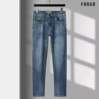 Cheap Fendi Jeans For Men #1294169 Replica Wholesale [$42.00 USD] [ITEM#1294169] on Replica Fendi Jeans