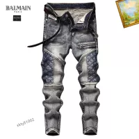 Cheap Balmain Jeans For Men #1294220 Replica Wholesale [$48.00 USD] [ITEM#1294220] on Replica Balmain Jeans