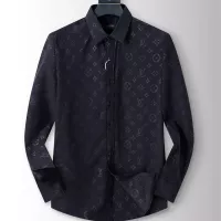 Cheap Louis Vuitton LV Shirts Long Sleeved For Men #1294268 Replica Wholesale [$40.00 USD] [ITEM#1294268] on Replica Louis Vuitton LV Shirts