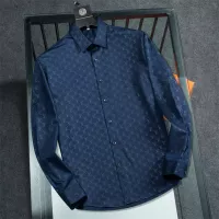 Cheap Louis Vuitton LV Shirts Long Sleeved For Men #1294270 Replica Wholesale [$48.00 USD] [ITEM#1294270] on Replica Louis Vuitton LV Shirts