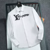 Cheap Louis Vuitton LV Shirts Long Sleeved For Men #1294275 Replica Wholesale [$48.00 USD] [ITEM#1294275] on Replica Louis Vuitton LV Shirts