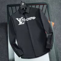 Cheap Louis Vuitton LV Shirts Long Sleeved For Men #1294276 Replica Wholesale [$48.00 USD] [ITEM#1294276] on Replica Louis Vuitton LV Shirts