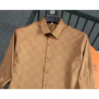 Cheap Gucci Shirts Long Sleeved For Men #1294283 Replica Wholesale [$48.00 USD] [ITEM#1294283] on Replica Gucci Shirts