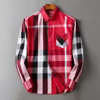 Cheap Burberry Shirts Long Sleeved For Men #1294318 Replica Wholesale [$39.00 USD] [ITEM#1294318] on Replica Burberry Shirts