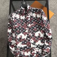 Cheap Louis Vuitton LV Shirts Long Sleeved For Men #1294348 Replica Wholesale [$52.00 USD] [ITEM#1294348] on Replica Louis Vuitton LV Shirts