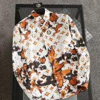 Cheap Louis Vuitton LV Shirts Long Sleeved For Men #1294349 Replica Wholesale [$52.00 USD] [ITEM#1294349] on Replica Louis Vuitton LV Shirts