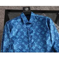 Cheap Louis Vuitton LV Shirts Long Sleeved For Men #1294353 Replica Wholesale [$52.00 USD] [ITEM#1294353] on Replica Louis Vuitton LV Shirts