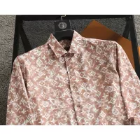 Cheap Louis Vuitton LV Shirts Long Sleeved For Men #1294354 Replica Wholesale [$52.00 USD] [ITEM#1294354] on Replica Louis Vuitton LV Shirts