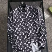 Cheap Louis Vuitton LV Shirts Long Sleeved For Men #1294356 Replica Wholesale [$52.00 USD] [ITEM#1294356] on Replica Louis Vuitton LV Shirts