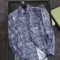 Cheap Christian Dior Shirts Long Sleeved For Men #1294366 Replica Wholesale [$52.00 USD] [ITEM#1294366] on Replica Christian Dior Shirts