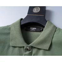 Cheap Fendi T-Shirts Short Sleeved For Men #1294372 Replica Wholesale [$27.00 USD] [ITEM#1294372] on Replica Fendi T-Shirts