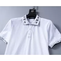 Cheap Louis Vuitton LV T-Shirts Short Sleeved For Men #1294419 Replica Wholesale [$27.00 USD] [ITEM#1294419] on Replica Louis Vuitton LV T-Shirts