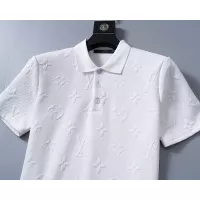 Cheap Louis Vuitton LV T-Shirts Short Sleeved For Men #1294424 Replica Wholesale [$27.00 USD] [ITEM#1294424] on Replica Louis Vuitton LV T-Shirts