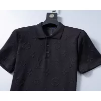 Cheap Louis Vuitton LV T-Shirts Short Sleeved For Men #1294425 Replica Wholesale [$27.00 USD] [ITEM#1294425] on Replica Louis Vuitton LV T-Shirts