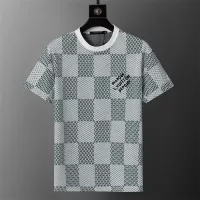 Cheap Louis Vuitton LV T-Shirts Short Sleeved For Men #1294450 Replica Wholesale [$25.00 USD] [ITEM#1294450] on Replica Louis Vuitton LV T-Shirts